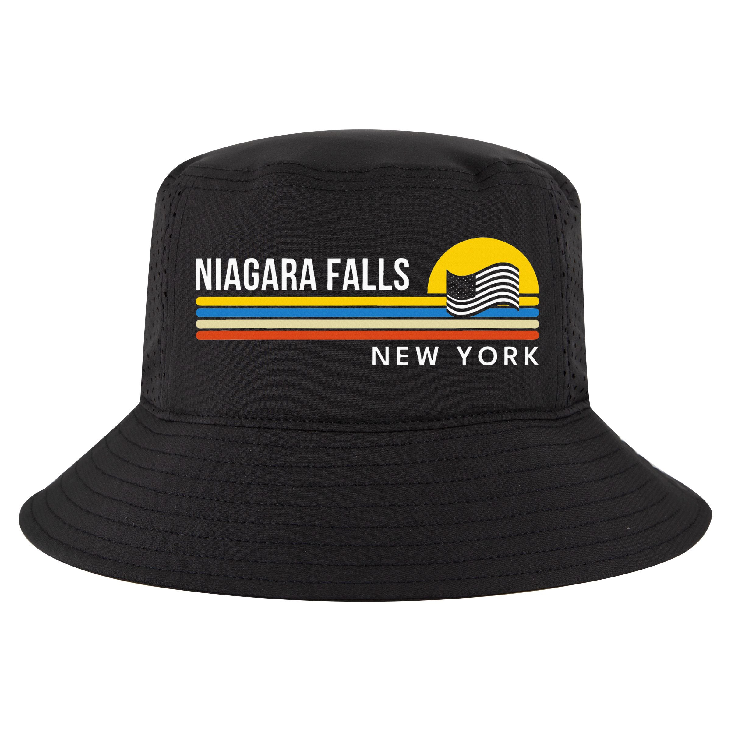 Niagara Falls New York Souvenir Cool Comfort Performance Bucket Hat