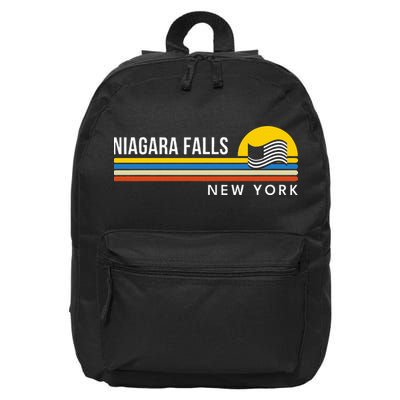 Niagara Falls New York Souvenir 16 in Basic Backpack