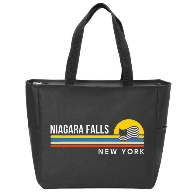 Niagara Falls New York Souvenir Zip Tote Bag