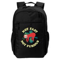 Not Fast Not Furious Cute Sloth Funny Trending Memes Backpack