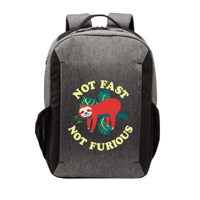 Not Fast Not Furious Cute Sloth Funny Trending Memes Vector Backpack