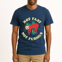 Not Fast Not Furious Cute Sloth Funny Trending Memes Tall T-Shirt