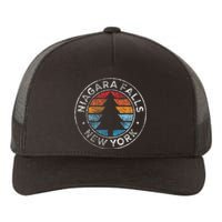 Niagara Falls New York Ny Vintage Graphic Retro 70s Yupoong Adult 5-Panel Trucker Hat