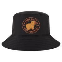 Not Fast Not Furious Capybara Cool Comfort Performance Bucket Hat