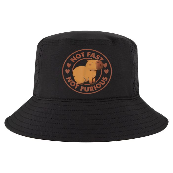 Not Fast Not Furious Capybara Cool Comfort Performance Bucket Hat