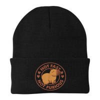 Not Fast Not Furious Capybara Beanie