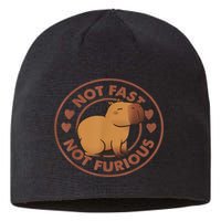 Not Fast Not Furious Capybara Sustainable Beanie