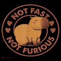 Not Fast Not Furious Capybara Bag