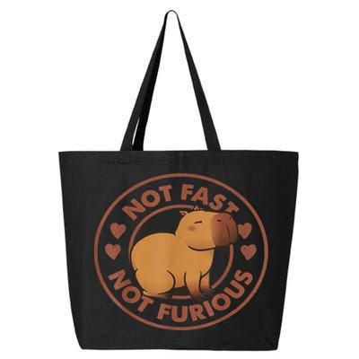Not Fast Not Furious Capybara 25L Jumbo Tote