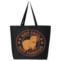 Not Fast Not Furious Capybara 25L Jumbo Tote