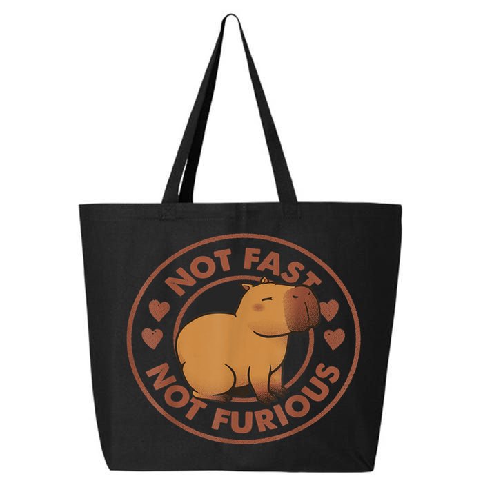 Not Fast Not Furious Capybara 25L Jumbo Tote