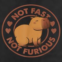 Not Fast Not Furious Capybara 25L Jumbo Tote