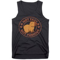 Not Fast Not Furious Capybara Tank Top