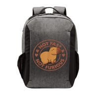 Not Fast Not Furious Capybara Vector Backpack
