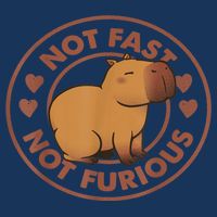Not Fast Not Furious Capybara Infant Baby Jersey Bodysuit