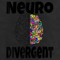 Neurodivergent Funny Neurodiversity Brain Design Autism ADHD 25L Jumbo Tote