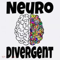 Neurodivergent Funny Neurodiversity Brain Design Autism ADHD Youth Performance Sprint T-Shirt
