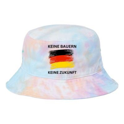 No Farmers No Future German Protest Tie Dye Newport Bucket Hat