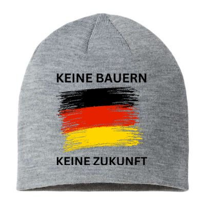 No Farmers No Future German Protest Sustainable Beanie