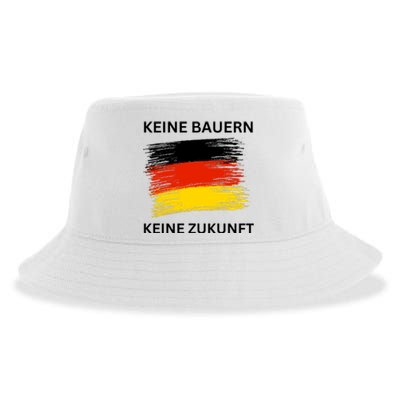 No Farmers No Future German Protest Sustainable Bucket Hat