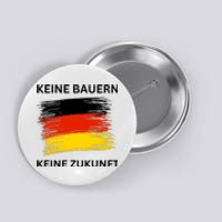 No Farmers No Future German Protest Button