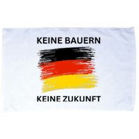 No Farmers No Future German Protest Microfiber Hand Towel