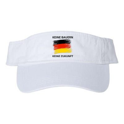 No Farmers No Future German Protest Valucap Bio-Washed Visor