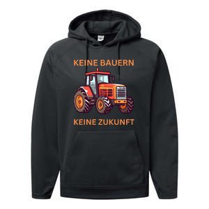 No Farmers No Future German Protest Performance Fleece Hoodie