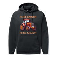 No Farmers No Future German Protest Performance Fleece Hoodie