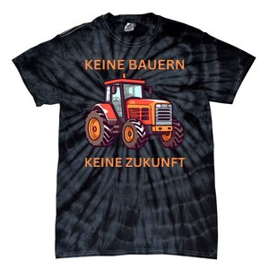 No Farmers No Future German Protest Tie-Dye T-Shirt