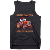 No Farmers No Future German Protest Tank Top