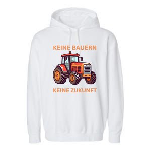 No Farmers No Future German Protest Garment-Dyed Fleece Hoodie