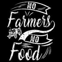 No Farmers No Food Barnyard Harvest Farming Barn Cattle 16 in Basic Backpack