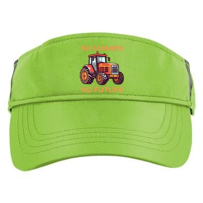 No Farmers No Future German Protest Adult Drive Performance Visor