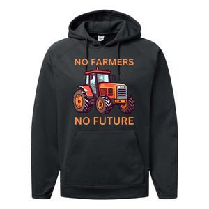 No Farmers No Future German Protest Performance Fleece Hoodie