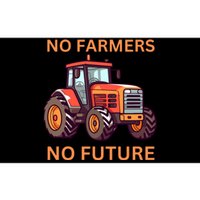 No Farmers No Future German Protest Bumper Sticker