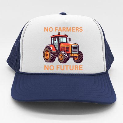 No Farmers No Future German Protest Trucker Hat