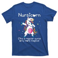 Nursicorn Funny Nurse Dabbing Unicorn Nursing Gift T-Shirt