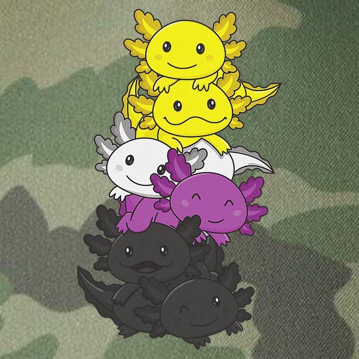 Nonbinary Flag Non Binary Pride LGBTQ Axolotl  Legacy Tie Dye Trucker Hat