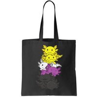 Nonbinary Flag Non Binary Pride LGBTQ Axolotl  Bag