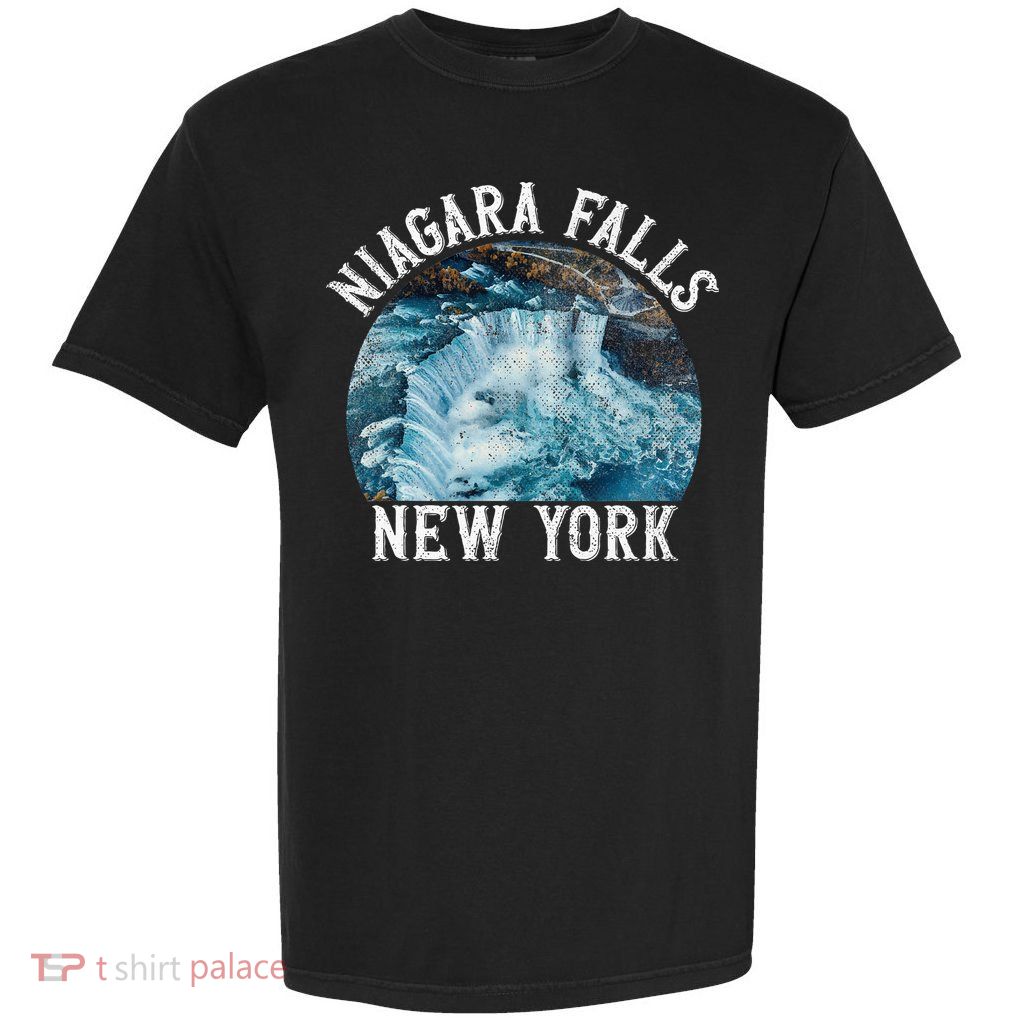 Niagara Falls New York Ny Garment-Dyed Heavyweight T-Shirt