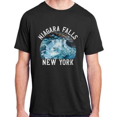 Niagara Falls New York Ny Adult ChromaSoft Performance T-Shirt