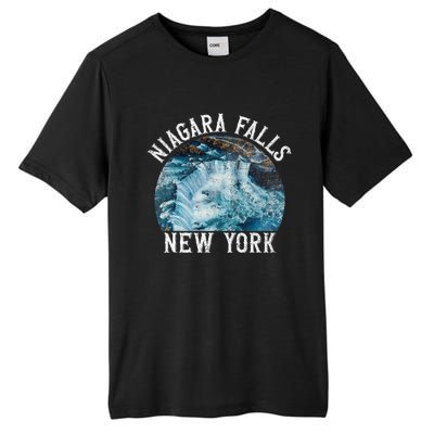 Niagara Falls New York Ny Tall Fusion ChromaSoft Performance T-Shirt