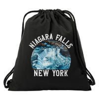 Niagara Falls New York Ny Drawstring Bag