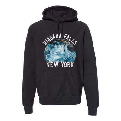 Niagara Falls New York Ny Premium Hoodie