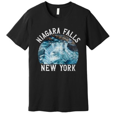 Niagara Falls New York Ny Premium T-Shirt