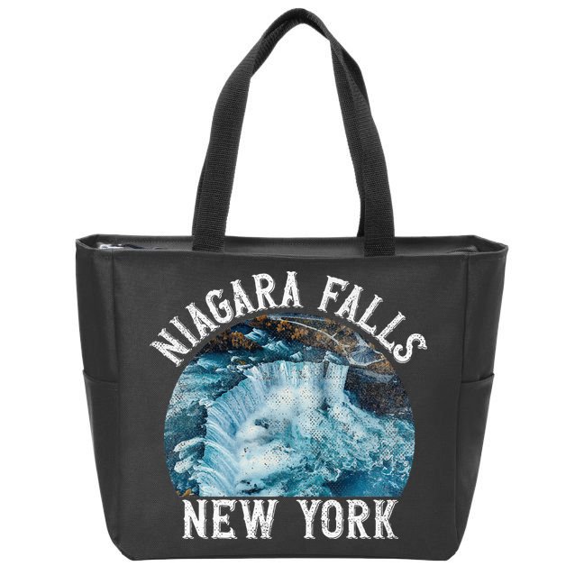 Niagara Falls New York Ny Zip Tote Bag
