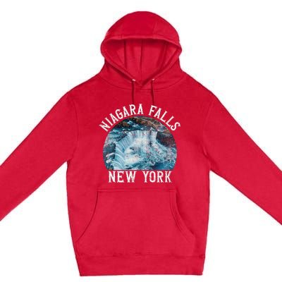 Niagara Falls New York Ny Premium Pullover Hoodie