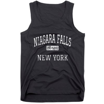 Niagara Falls New York Ny Vintage Tank Top