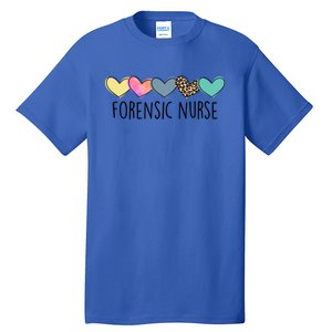 Novelty Forensic Nurse Life Heart Love Nurse Appreciation Gift Tall T-Shirt